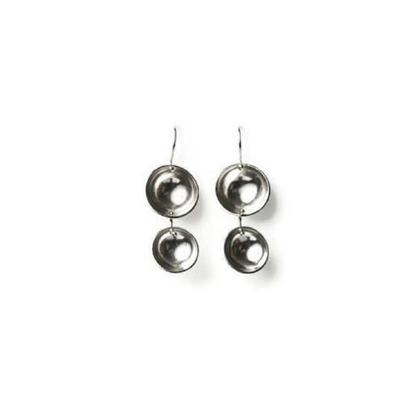 Della Sterling Silver Drop Earrings
