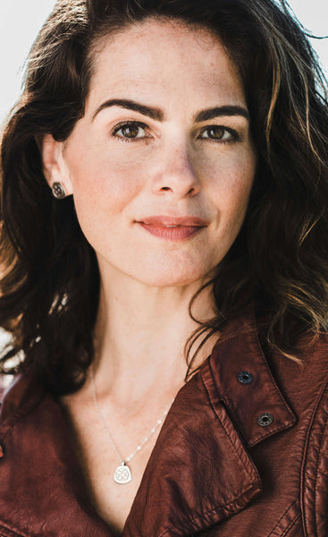 Fionn Sterling Silver Pendant Necklace on model