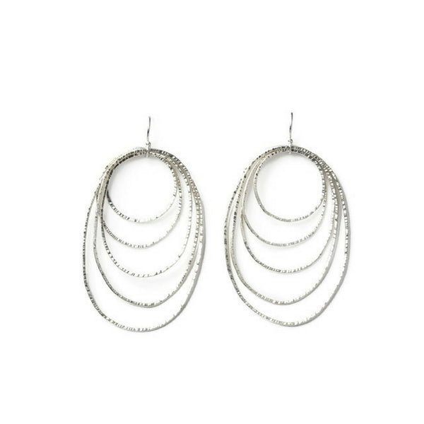 Hera Sterling Silver Chandelier Earrings