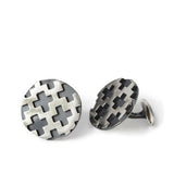 Charlie Sterling Silver Cuff Links
