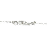 Charlotte Sterling Silver Pendant Necklace clasp detail