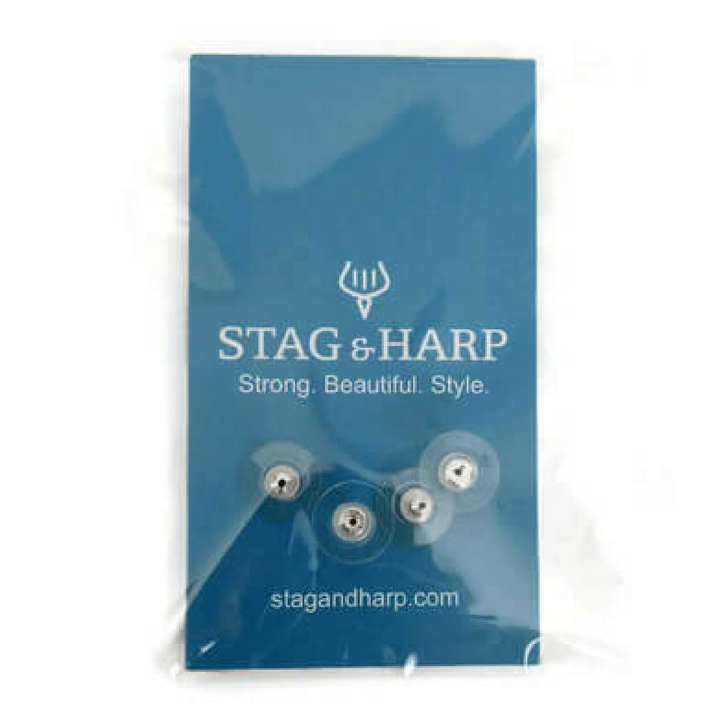 Comfort Earring Backs – Stag & Harp