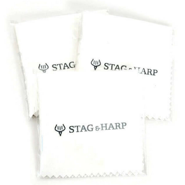 Group of Stag & Harp Polishing Clothes